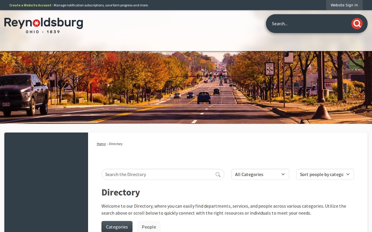 Truro Township ZIP code directory Reynoldsburg municipal contact directory